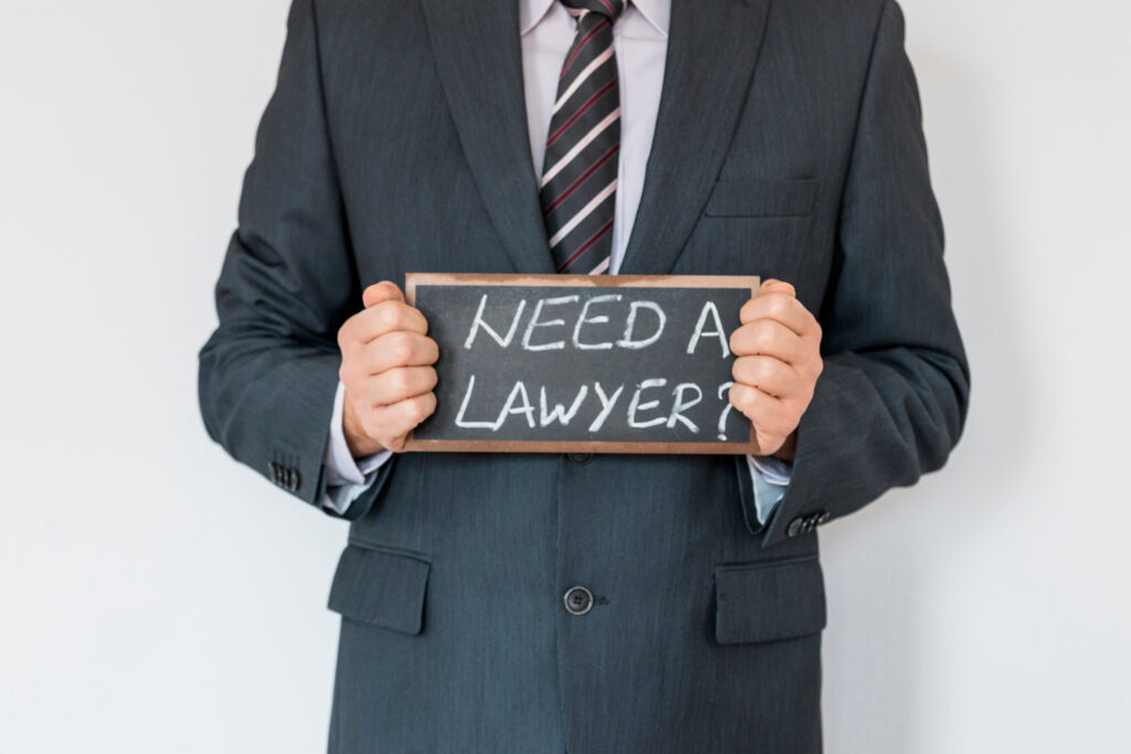 Need a lawyer advertisement